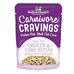 Stella and Chewys Cat Carnivore Cravings Pate Chicken and Tuna 2.8Oz. (Case Of 24)