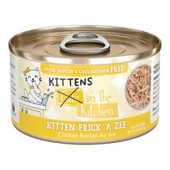 Cats In The Kitchen Cat Grain Free Kitten Frick' A Zee Chicken Recipe 3oz. (Case of 12)