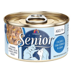Weruva Cat Senior Chicken & Tuna Formula In Gravy 3oz. (Case of 12)