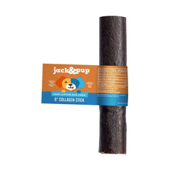 Jack & Pup Dog 12" Collagen Stick 25Ct Display Box