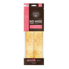 Earth Animal Dog No Hide Strips Salmon 4 Pack Default Title