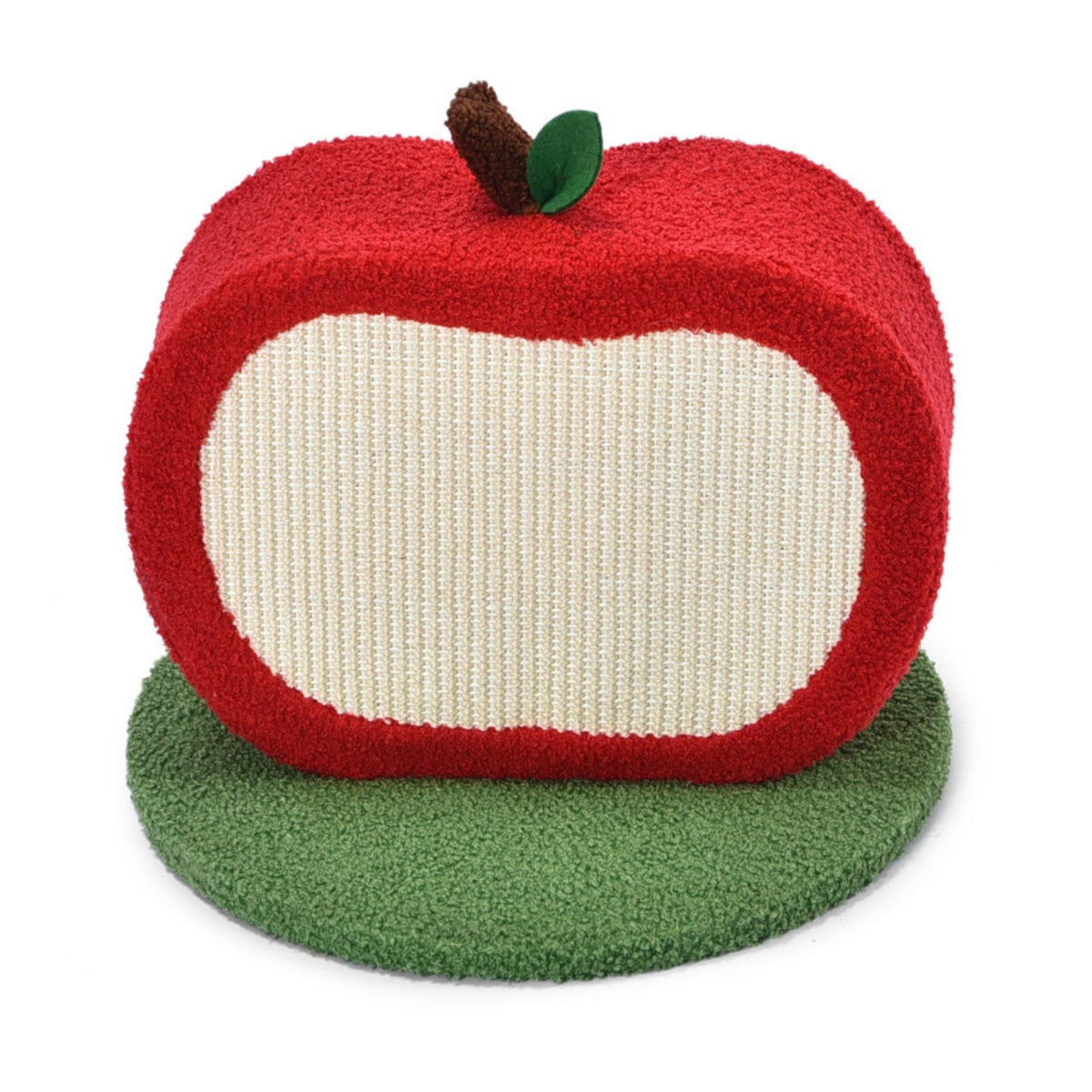 Max & Marlow Apple Novelty Cat Scratcher Apple, 1ea
