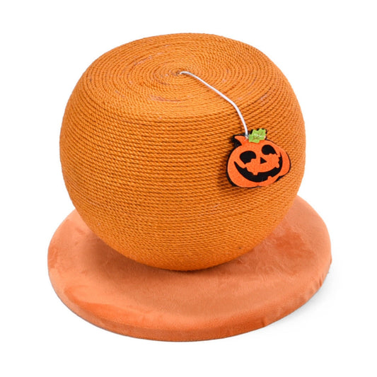 Max & Marlow Apple Novelty Cat Scratcher Pumpkin, 1ea