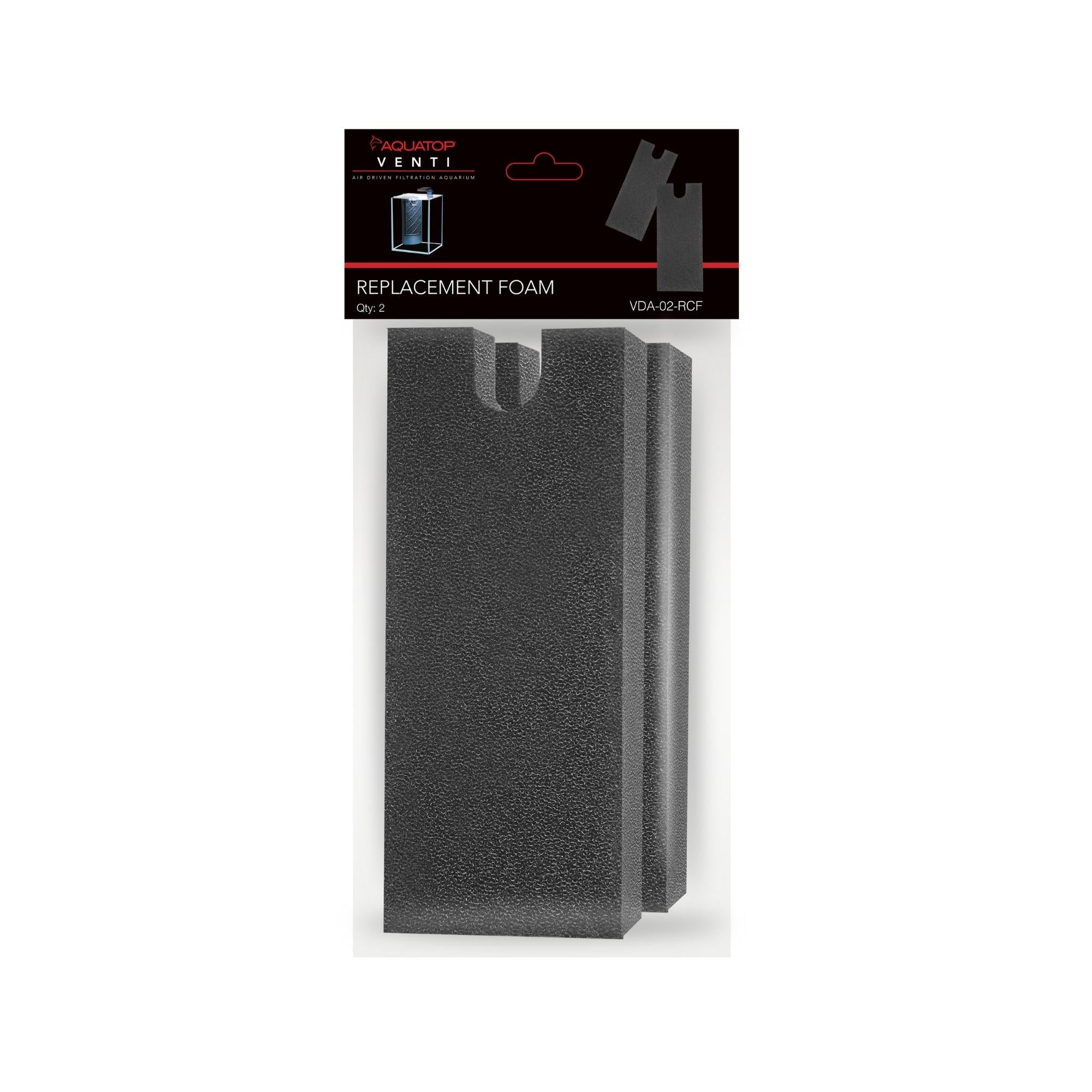 Aquatop Replacement Foam for Venti Desktop Aquarium 1ea-2 pk Default Title