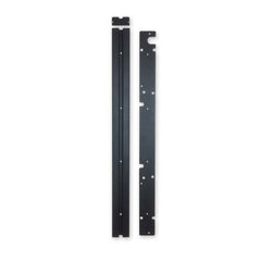 Aquatic Life Endcap for Hybrid T5HO LED Mounting System Black, 1ea/18in.