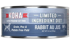 Koha Cat Limited Ingredient Pat Grain Free Rabbit 3oz.(Case of 24)