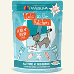 Cats In The Kitchen Slide N Serve Cat Times at Fridgemont Duck and Tuna Dinner 3oz. Pouch (Case Of 12)