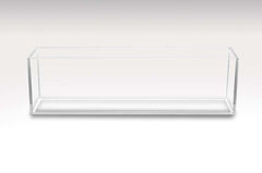 Aquatop High Clarity Bookshelf Style Aquarium Clear 1ea-12 gal; 8X35X10 in