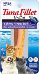 Inaba Tuna Fillet Grilled with Flavored Broth Shrimp .52oz. (Case of 6)