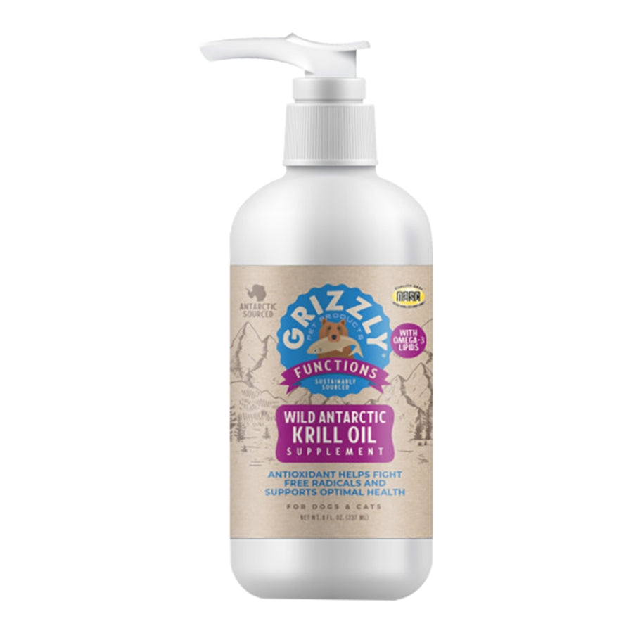 Grizzly Dog Krill Oil 8oz.