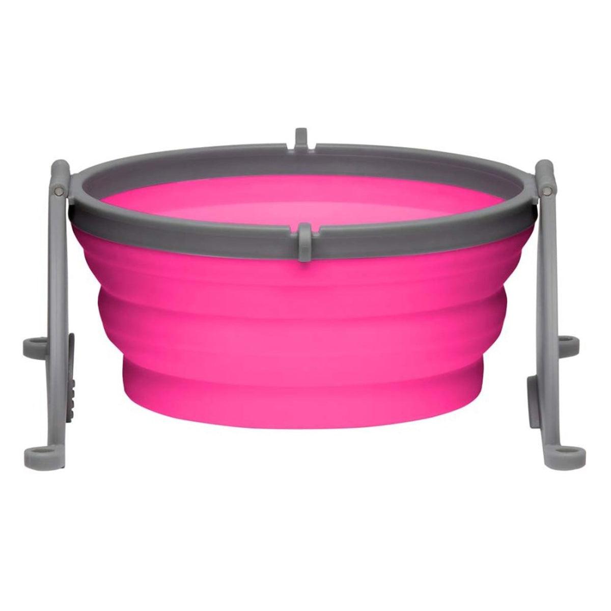 Loving Pets Travel Dog Bowl Pink, 1ea/MD