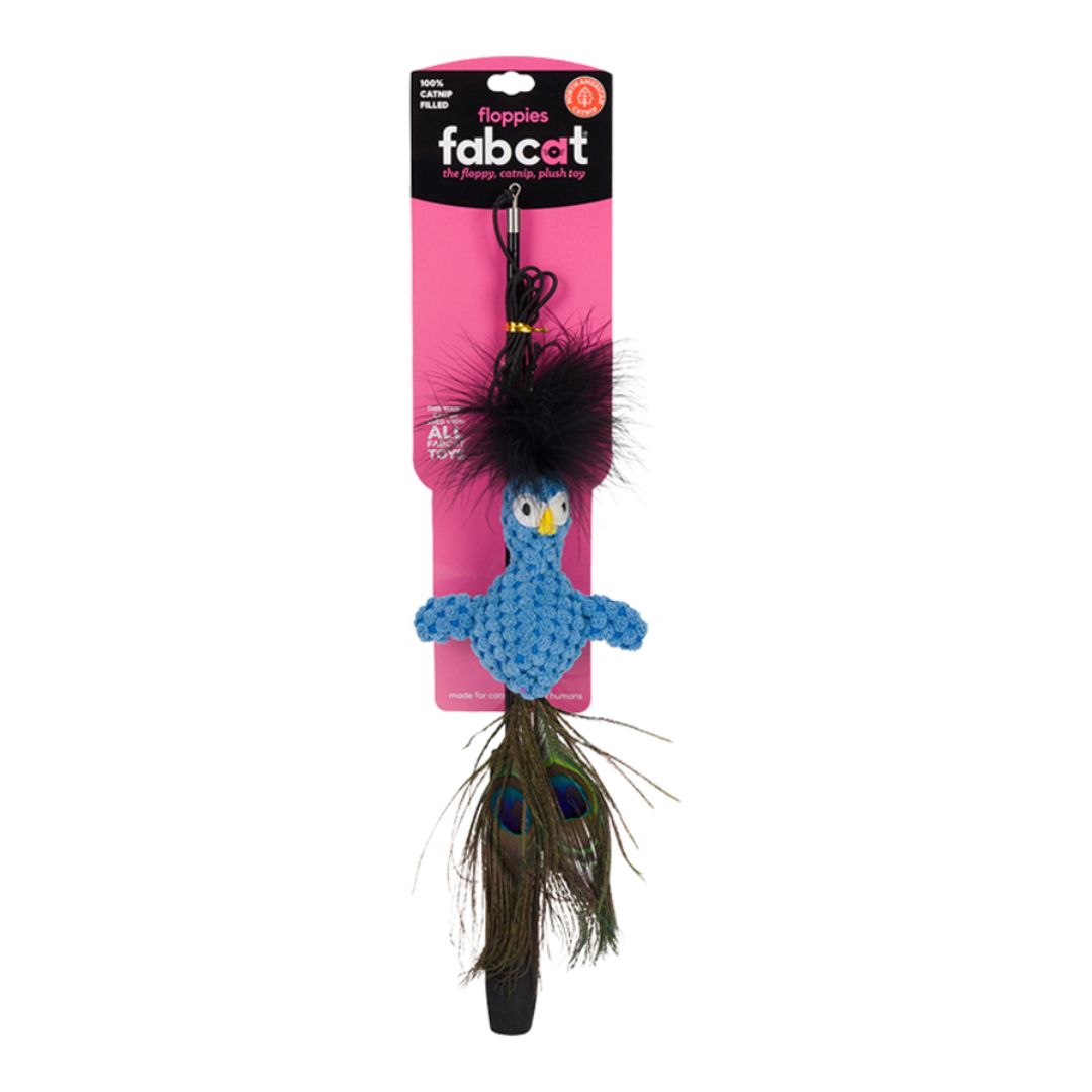 Fabcat Floppy Teaser Peacock