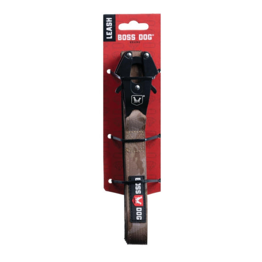 Boss Dog Tactical Dog Leash Tan Camo, 1ea/6 ft Default Title