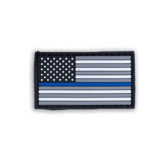 Boss Dog Tactical Collar Patch USA Thin Blue Line, 1ea/One Size