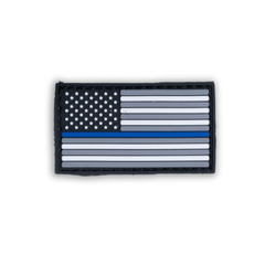 Boss Dog Tactical Collar Patch USA Thin Blue Line, 1ea/One Size