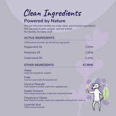 Kin+Kid Flea/Tick Lavender Protect Spray 12oz.