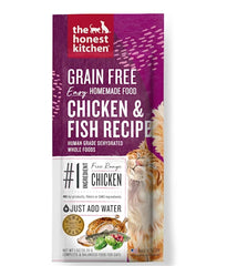 Honest Kitchen Cat Grain Free Dehydrated Chicken Whitefish 1oz. (Case of 10)
