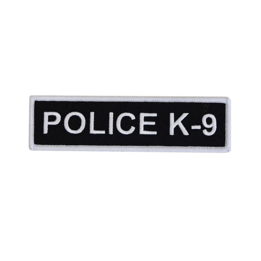 Boss Dog Tactical Harness Patch Police K9, 1ea/LG