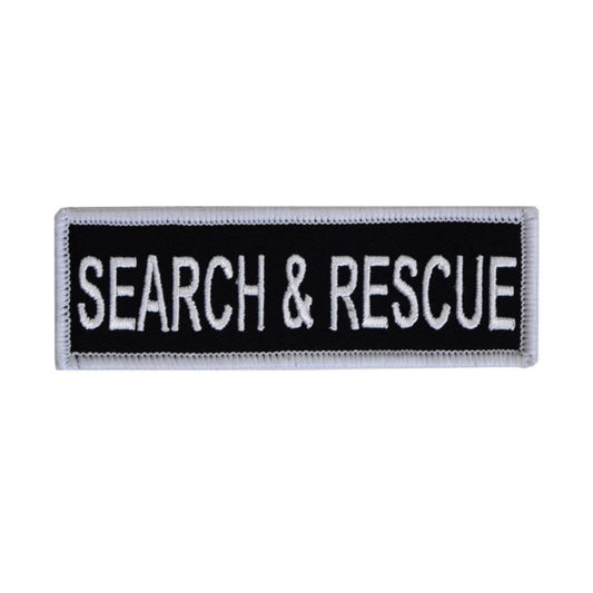 Boss Dog Tactical Harness Patch Search  Rescue, 1ea/SM