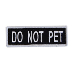 Boss Dog Tactical Harness Patch Do Not Pet, 1ea/SM