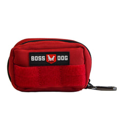 Boss Dog Tactical Molle Harness Bag Red, 1ea/SM