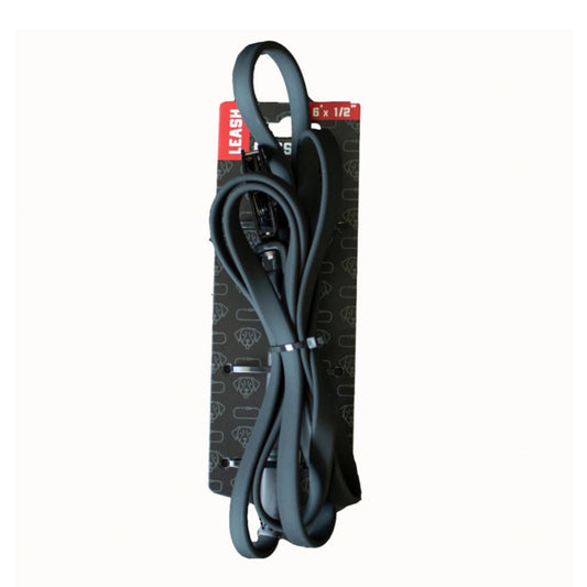Boss Dog Tactical TPU Dog Leash Black, 1ea/6 ft