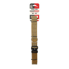 Boss Dog Human Boss Tactical Utility Dog Walker Belt Tan, 1ea/LG 3640In Waist