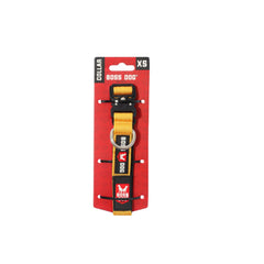 Boss Dog Tactical Adjustable Dog Collar Yellow, 1ea/XS, 1114 in