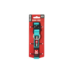 Boss Dog Tactical Adjustable Dog Collar Teal, 1ea/XS, 1114 in