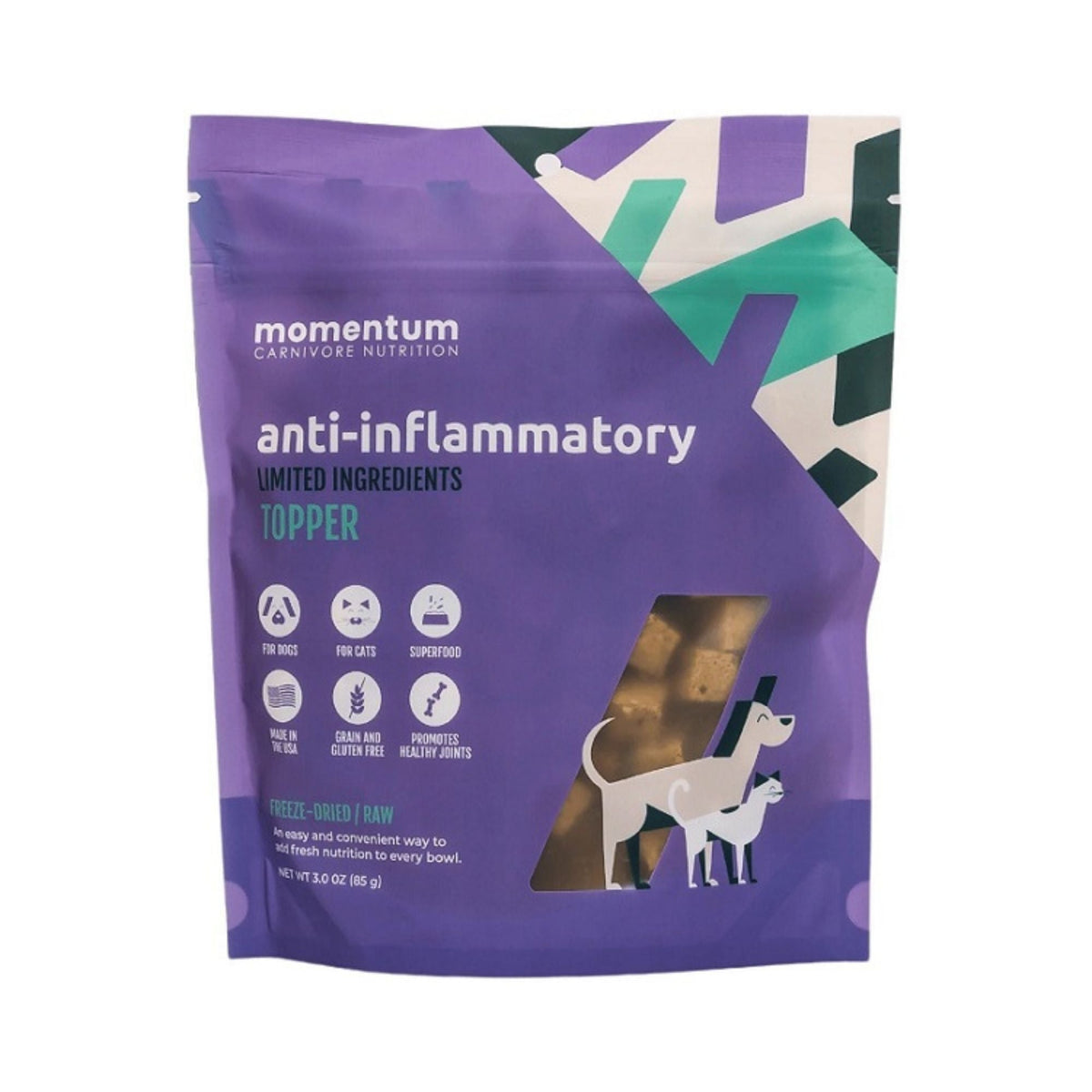 Momentum Carnivore Nutrition Dog 3oz. Joint Health Functional Superfood Topper