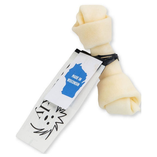 Frankly Dog 4-5" Collagen Natural Small Knotted Bone 1Ct