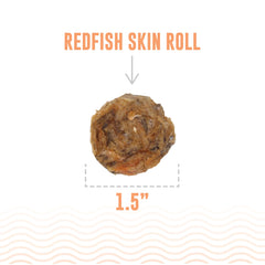 Icelandic  Redfish Skin Rolls Single Bag