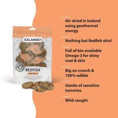 Icelandic  Redfish Skin Rolls Single Bag