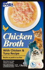 Inaba Cat Broth Chicken Tuna 6Ct-1.76Oz