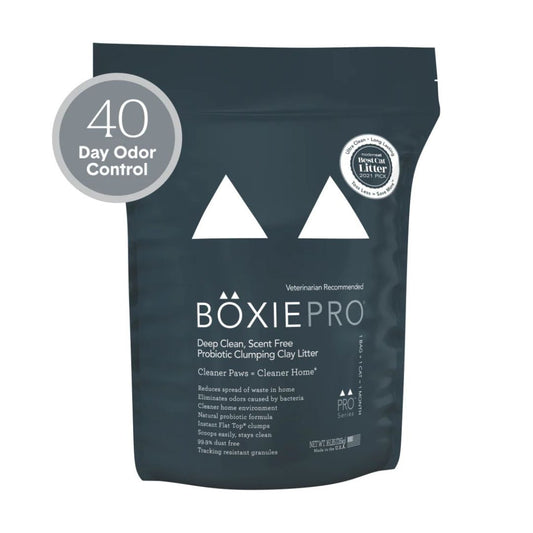 Boxiecat Cat Pro Scent - Free Deep Clean Clumping Litter 16Lbs