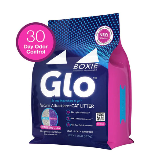 Boxiecat Cat Glo Clay Litter 28Lbs