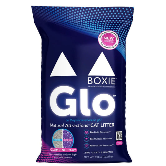 Boxiecat Cat Glo Clay Litter 40Lbs