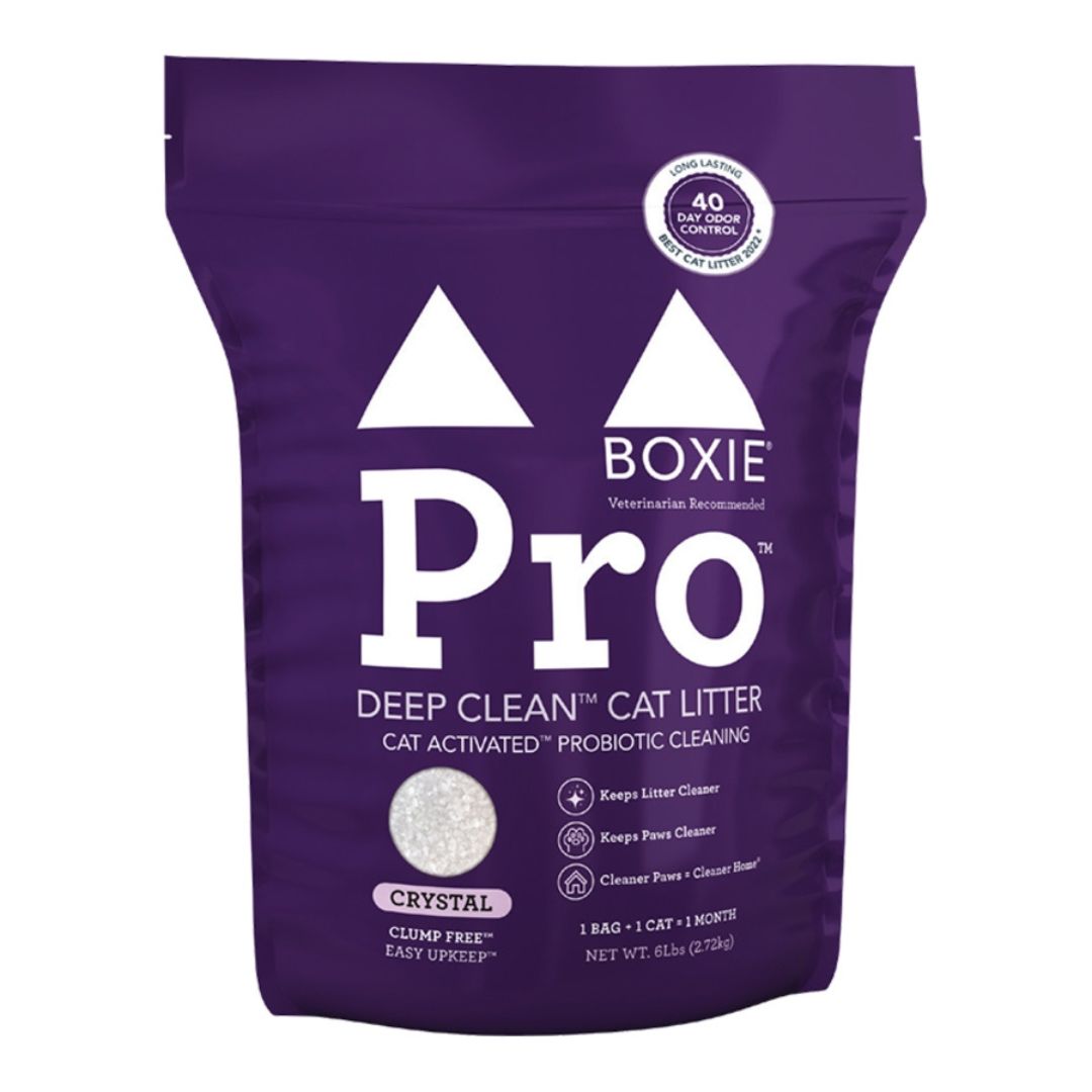 Boxiecat Cat Pro Crystal Probiotic Litter 6Lbs