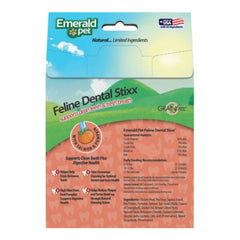 Emerald Pet Feline Dental Stixx Cat Treats Salmon 3.6oz