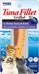 Inaba Cat Grill Fil Tuna-Shrimpbroth 0.5Oz-6Ct