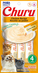 Inaba Cat Churu Puree Chicken 0.52Oz-6Ct