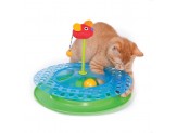 Petstages Cheese Chase Catnip Toy Multi-Color One Size