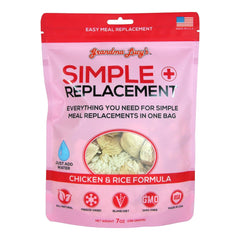 Grandma Lucys Dog Freeze Dried Simple Remedy Chicken 7 oz.