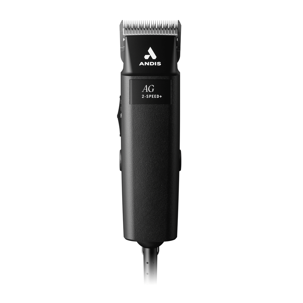 ANDIS AGÂ® 2-Speed+ Clipper w/#10 Blade - Black