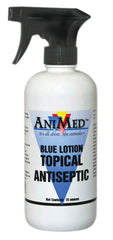 **Blue lotion tpical antiseptic 16 oz w/sprayer