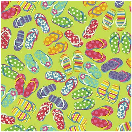 BANDANNA Flip Flop Fun 12pk