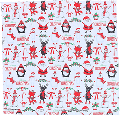 BANDANNA Holiday Winter Wonderland 12pk