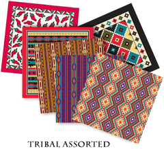 BANDANNA Tribal Assorted 12pk