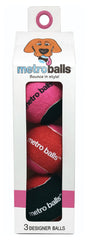 Metro Balls, 3 pk Colors: Pink