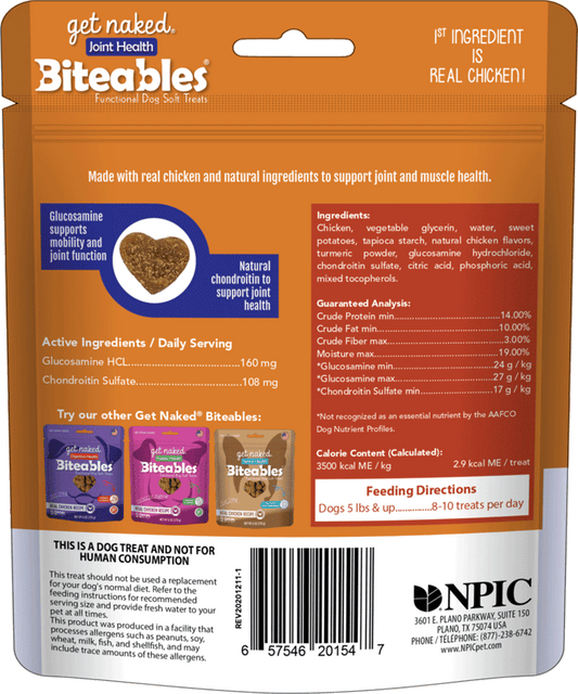 BITEABLES Joint Health Functional Soft Treats 6oz